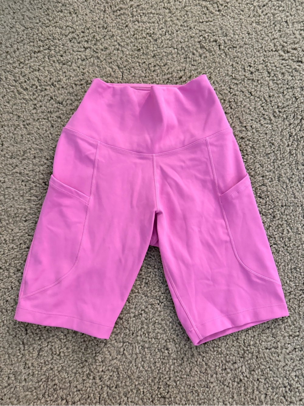Nike High-Waist Pink Women’s Biker Shorts